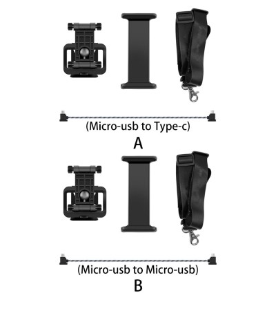 安装耐用的黑色旋转可拆卸前视图方便无人机平板电脑支架配件挂带遥控器塑料适合DJI Mavic Spark 安装耐用的黑色旋转可拆卸前视图方便无人机平板电脑支架配件挂带遥控器塑料适合DJI Mavic Spark