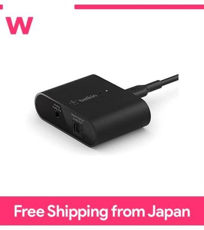 贝尔金SOUNDFORM CONNECT AirPlay2兼容音频适配器iPhone/Mac AUZ002dqBK 贝尔金SOUNDFORM CONNECT AirPlay2兼容音频适配器iPhone/Mac AUZ002dqBK