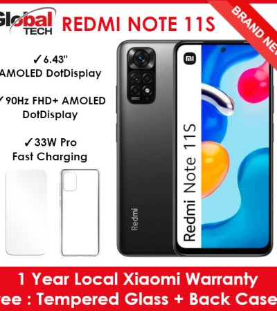 小米红米Note 11S 128GB ROM+6GB RAM/LTE版本/1年本地小米保修/全球版本(免费:钢化玻璃+后盖) 小米红米Note 11S 128GB ROM+6GB RAM/LTE版本/1年本地小米保修/全球版本(免费:钢化玻璃+后盖)