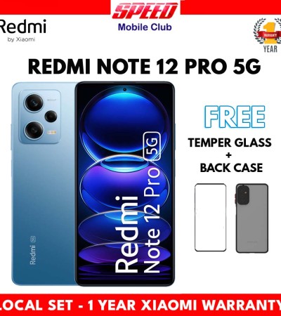 小米红米Note 12 Pro 5G | 8GB+256GB | NFC |全球ROM |全新|本地设置| 1年保修|免费钢化玻璃+后盖或折扣价 小米红米Note 12 Pro 5G | 8GB+256GB | NFC |全球ROM |全新|本地设置| 1年保修|免费钢化玻璃+后盖或折扣价