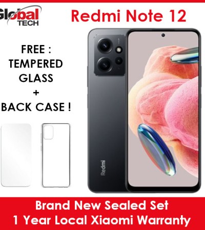 小米红米Note 12 4G 128GB Rom+6GB Ram/全球版/1年小米本地保修(免费:钢化玻璃+后盖) 小米红米Note 12 4G 128GB Rom+6GB Ram/全球版/1年小米本地保修(免费:钢化玻璃+后盖)